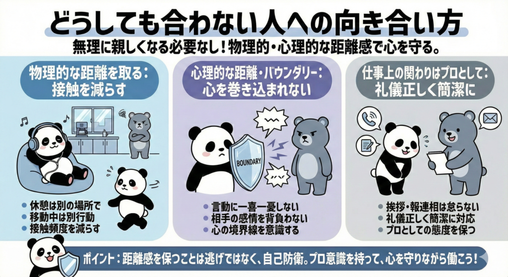 どうしても会わない人への向き合い方