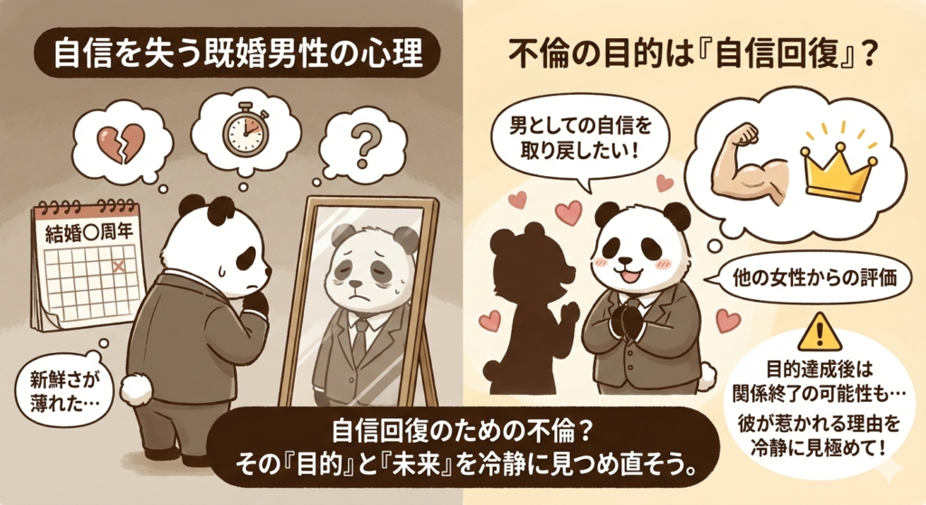 自信を失う既婚男性の心理